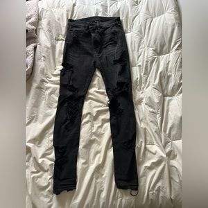 American Eagle Ripped Skinny Jeans